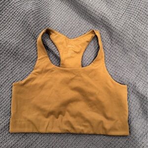 Girlfriend Collective Paloma Golden Sports Bra